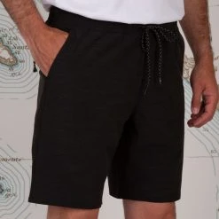 Salty Crew Drifter 2 Charcoal Hybrid Elastic Bottoms