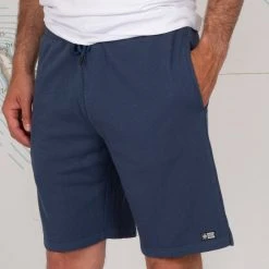 Salty Crew Resin Pigment Denim Sweatshort Mens