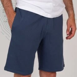 Salty Crew Resin Pigment Denim Sweatshort Mens