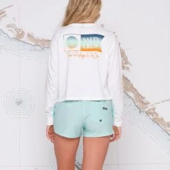 Salty Crew Womens Beacons Sea Foam Short