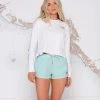 Salty Crew Womens Beacons Sea Foam Short