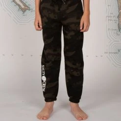 Salty Crew Slowroll Boys Camo Sweatpant Youth