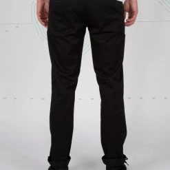 Salty Crew Mens Deckhand Black Chino Pant