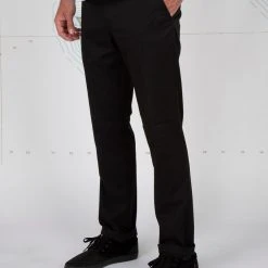 Salty Crew Mens Deckhand Black Chino Pant