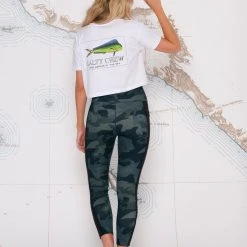 Salty Crew Jade Camo Signature Legging