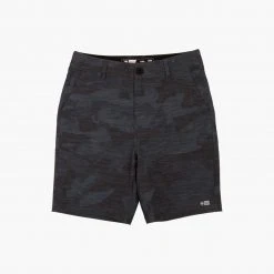 Salty Crew Drifter 2 Black Camo Hybrid Shorts
