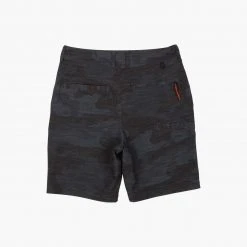 Salty Crew Drifter 2 Black Camo Hybrid Shorts