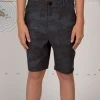 Salty Crew Drifter 2 Black Camo Hybrid Shorts