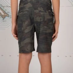 Salty Crew Drifter 2 Boys Camo Hybrid Walkshorts Youth