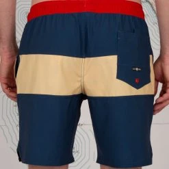 Salty Crew Mens Beacons Denim Elastic Boardshort