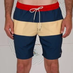 Salty Crew Mens Beacons Denim Elastic Boardshort