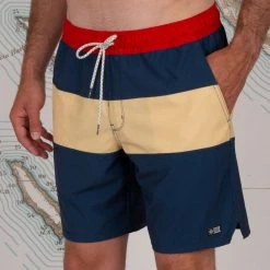 Salty Crew Mens Beacons Denim Elastic Boardshort