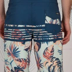 Salty Crew Mens Ripple Aqua Boardshort