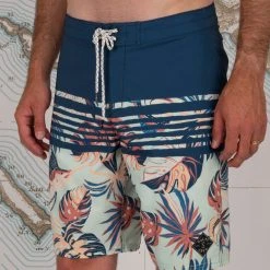Salty Crew Mens Ripple Aqua Boardshort