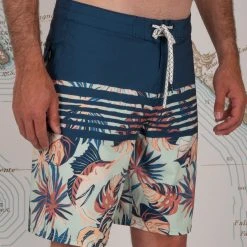 Salty Crew Mens Ripple Aqua Boardshort