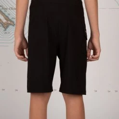 Salty Crew Youth Lowtide Boys Black Boardshorts