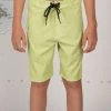 Salty Crew Youth Lowtide Boys Lime Boardshort