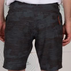 Salty Crew Mens Drifter 2 Black Camo Hybrid Walkshort