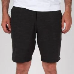 Salty Crew Mens Drifter 2 Charcoal Hybrid Walkshort