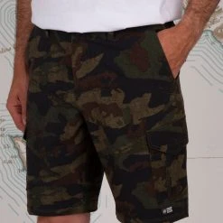 Salty Crew Mens Deep Sea II Camo Cargo Short