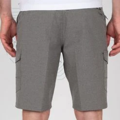 Salty Crew Drifter 2 Grey Cargo Hybrid Mens