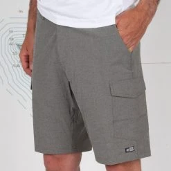 Salty Crew Drifter 2 Grey Cargo Hybrid Mens