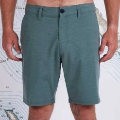 Salty Crew Mens Drifter 21" Rover Green Hybrid Walkshort