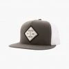 Salty Crew Mens Tippet Charcoal/White Trucker