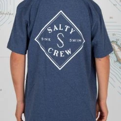 Salty Crew Youth Tippet Navy Boys S/S Tee