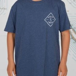 Salty Crew Youth Tippet Navy Boys S/S Tee