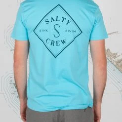 Salty Crew Tippet Pacific Blue Premium S/S Tee Mens