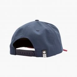 Salty Crew Bruce Boys Navy/Burgundy 6 Panel Youth