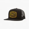 Salty Crew Mens Stealth Black Trucker