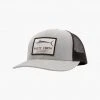 Salty Crew Marlin Mount Heather Grey/Black Retro Trucker