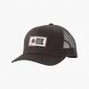 Salty Crew Topstitch Black Retro Trucker Mens