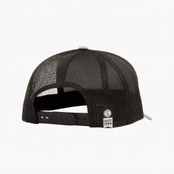 Salty Crew Topstitch Heather Grey/Black Retro Trucker Mens