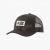 Salty Crew Topstitch Multicam Black Retro Trucker Mens