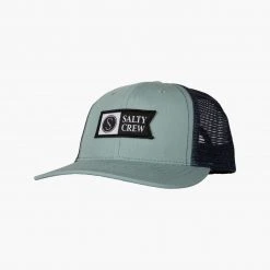 Salty Crew Pinnacle Sage/Navy Boys Retro Trucker Youth