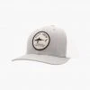 Salty Crew Bruce Heather Grey/White Retro Trucker