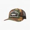Salty Crew Striper Camo Retro Trucker