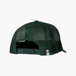 Salty Crew Mens Striper Green Retro Trucker