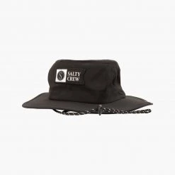Salty Crew Alpha Black Tech Boonie Mens