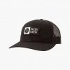 Salty Crew Pinnacle 2 Black Retro Trucker Mens