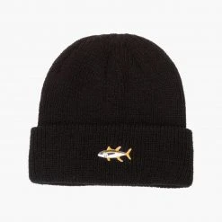 Salty Crew Fishsticks Black Beanie Mens