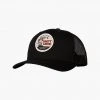 Salty Crew Mens Fly Guy Black Retro Trucker
