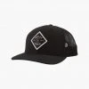 Salty Crew Womens Sealine Black Retro Trucker