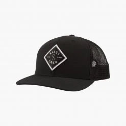 Salty Crew Womens Sealine Black Retro Trucker
