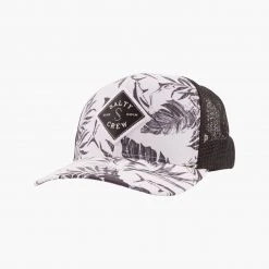 Salty Crew Sealine Bone Retro Trucker