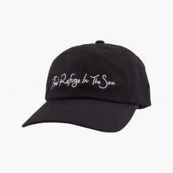 Salty Crew Refuge Faded Black Dad Hat