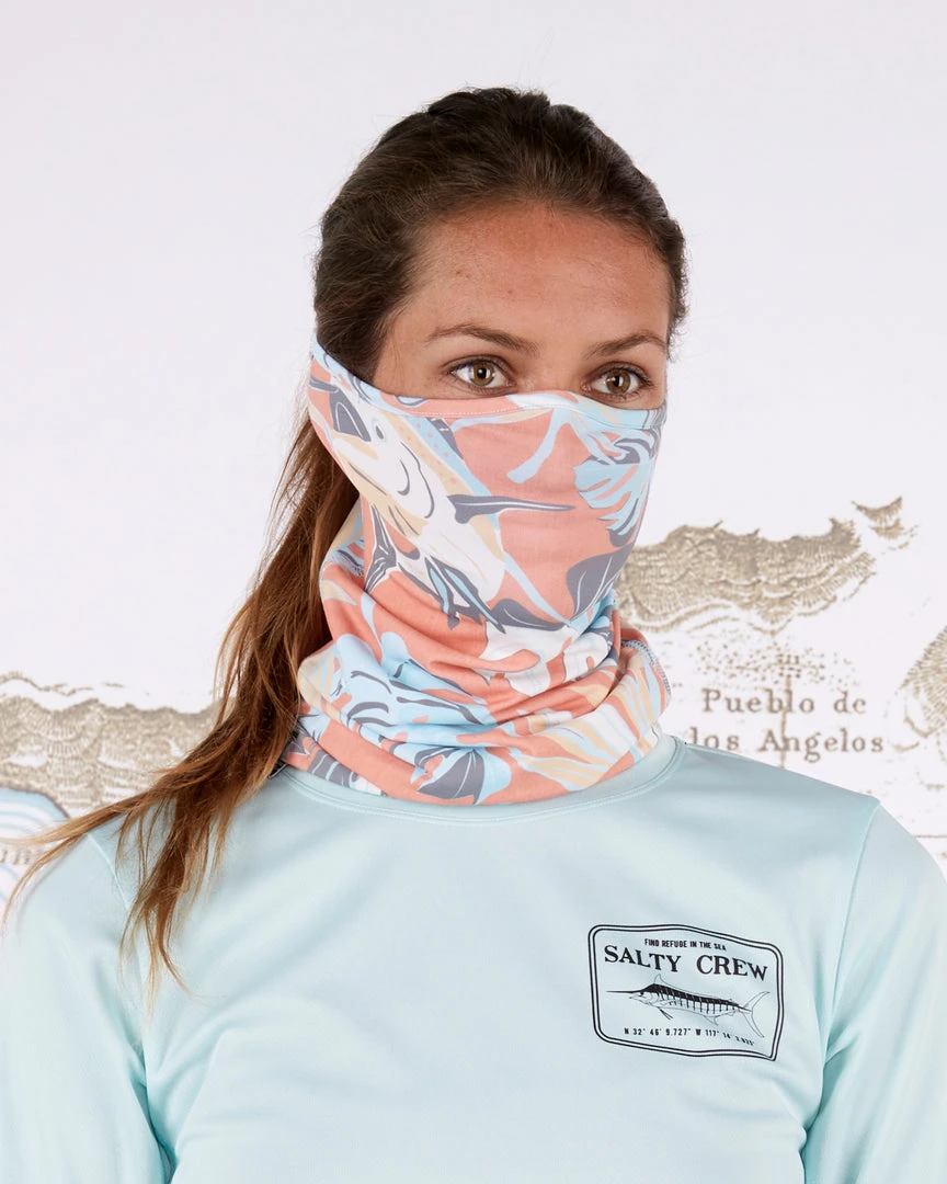 Salty Crew Pinnacle Sunset Face Gaiter Womens